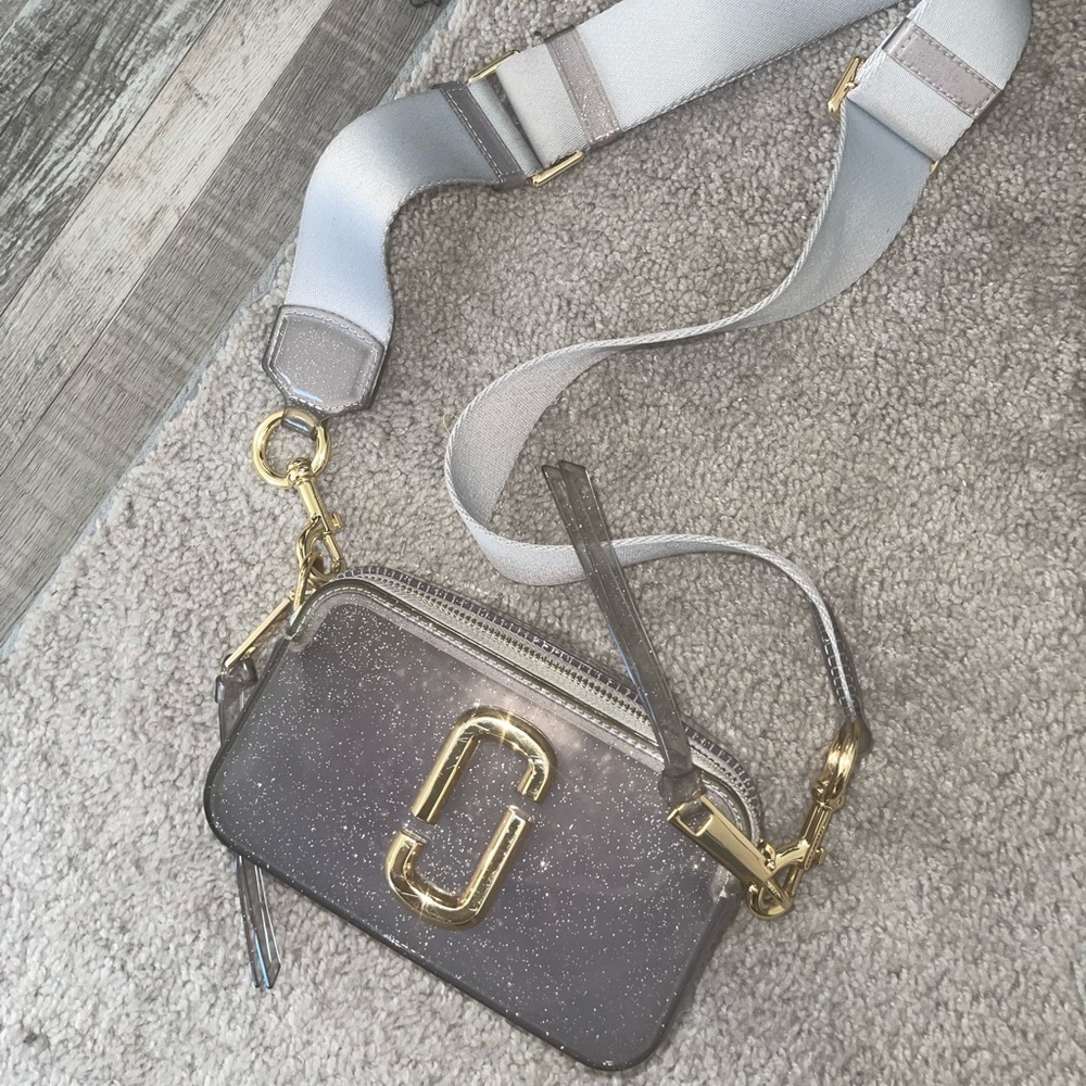 Marc Jacobs Glitter / Silver See small Shoulder bag